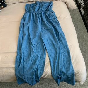 Denim jumpsuit